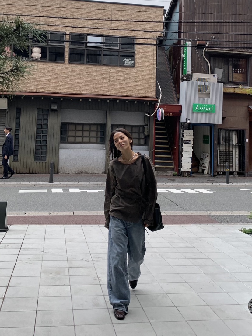 ROMANTICIZE韓國代購女士新款真品時尚休閑人氣熱賣牛仔褲ROMANTICIZE牛仔褲