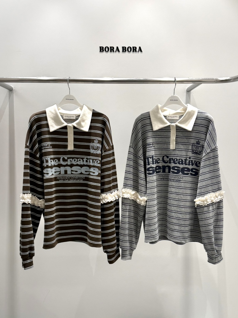 BORA BORA東大門代購女士新款真品時尚熱賣推薦人氣長袖T恤BORA BORA長袖T恤
