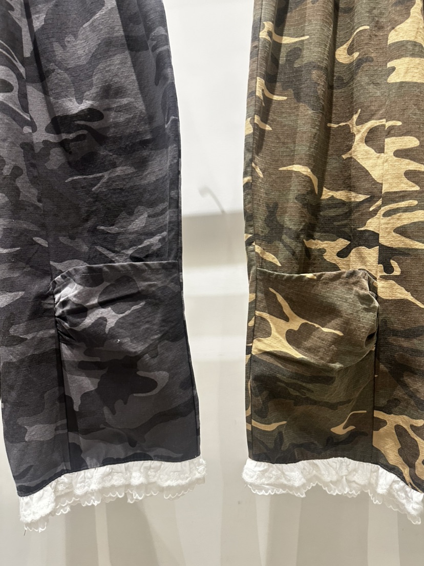 MAISONDEGLORY韓國代購女裝新品熱賣時尚休閑推薦休閑褲迷彩MAISONDEGLORY休閑褲
