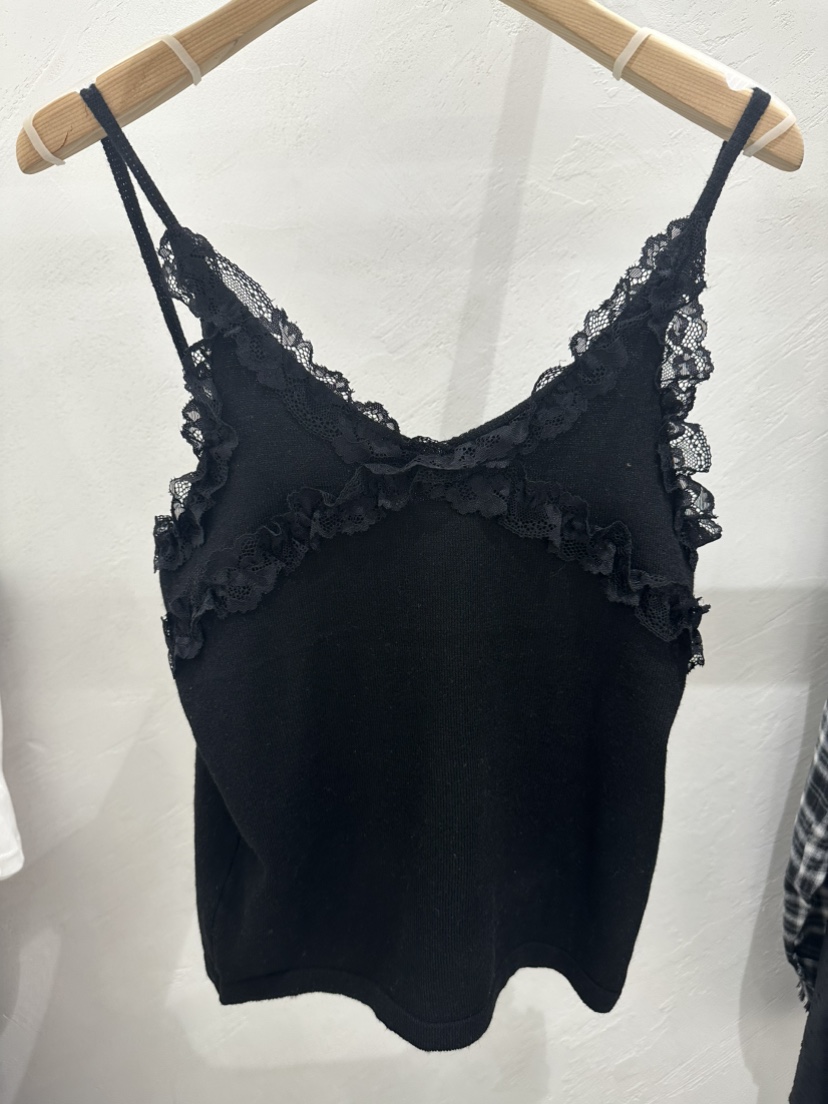 RE:FRESH-L東大門直郵女士新品推薦時尚吊帶背心荷葉邊無袖RE:FRESH-L吊帶/背心圖色4