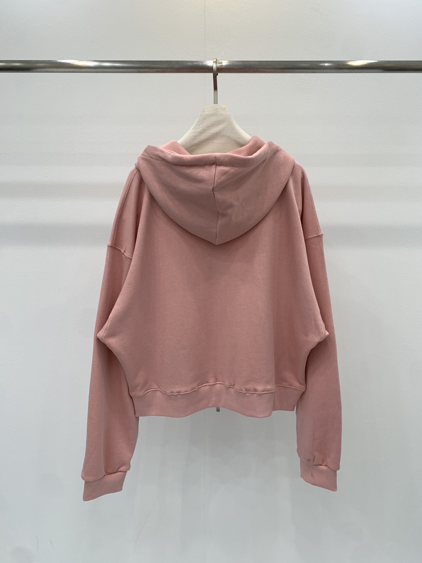 DELICATE韓國直郵女士新品推薦真品時尚人氣衛衣拉鏈連帽衫DELICATE衛衣