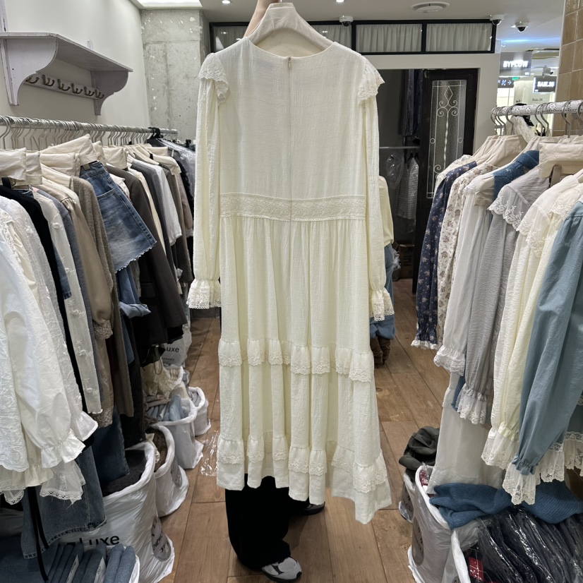 BY FLOW韓國直郵女士新品人氣熱賣真品休閑時尚連衣裙OPSBY FLOW連衣裙