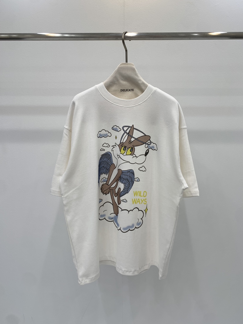 DELICATE韓國直郵女士新款人氣熱賣休閑真品推薦時尚T恤DELICATET恤圖色1
