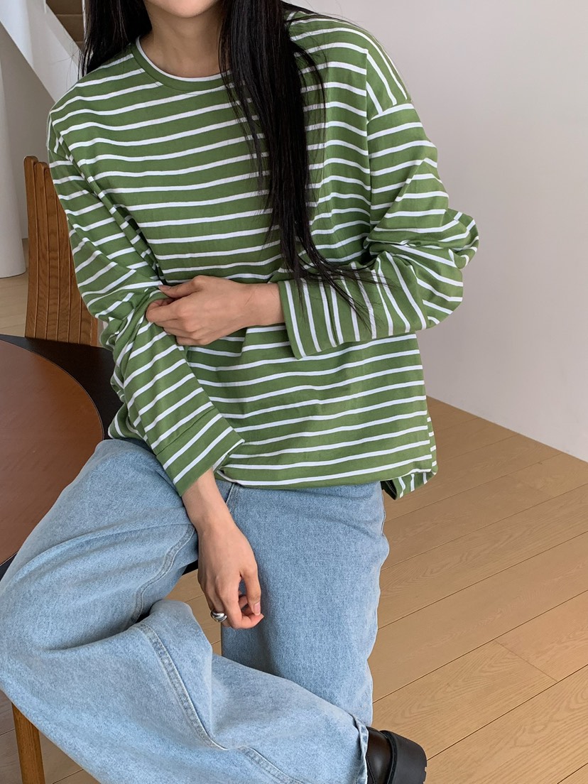 LOVEMYSANTA韓國直郵女裝新品真品時尚推薦休閑人氣長袖T恤LOVEMYSANTA長袖T恤圖色2