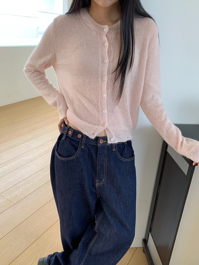LOVEMYSANTA東大門代購女裝新品推薦時尚休閑針織衫馬海毛LOVEMYSANTA針織衫
