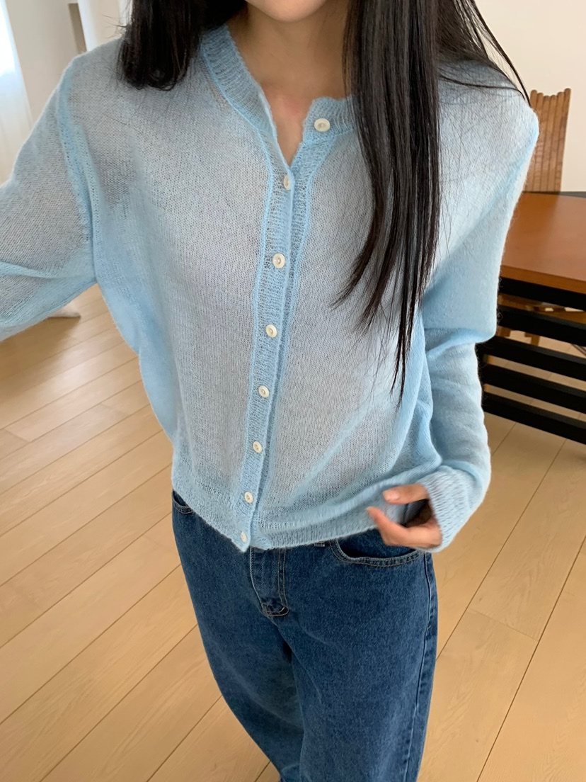 LOVEMYSANTA東大門代購女裝新品推薦時尚休閑針織衫馬海毛LOVEMYSANTA針織衫