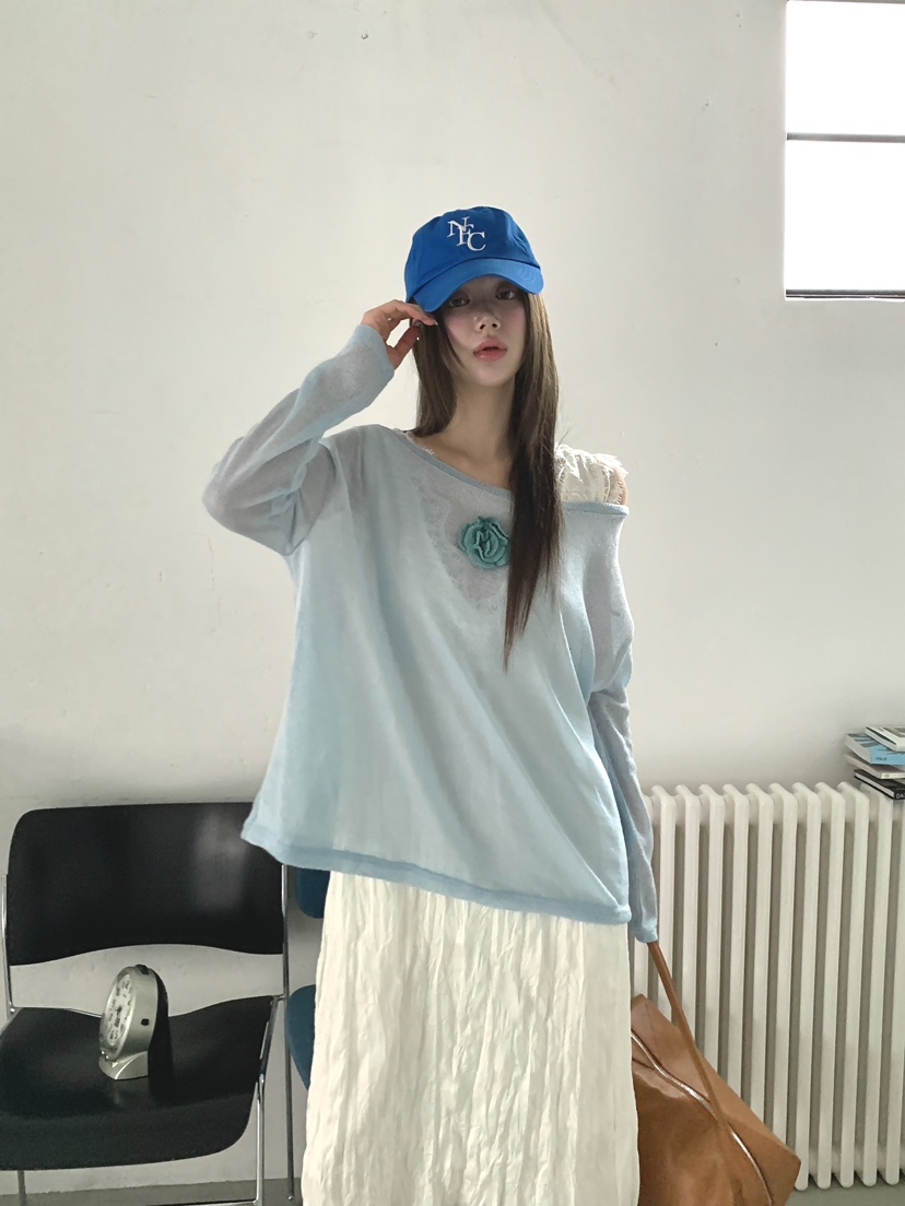 MAISONDEGLORY韓國代購女裝新款熱賣人氣真品時尚推薦針織衫MAISONDEGLORY針織衫圖色1