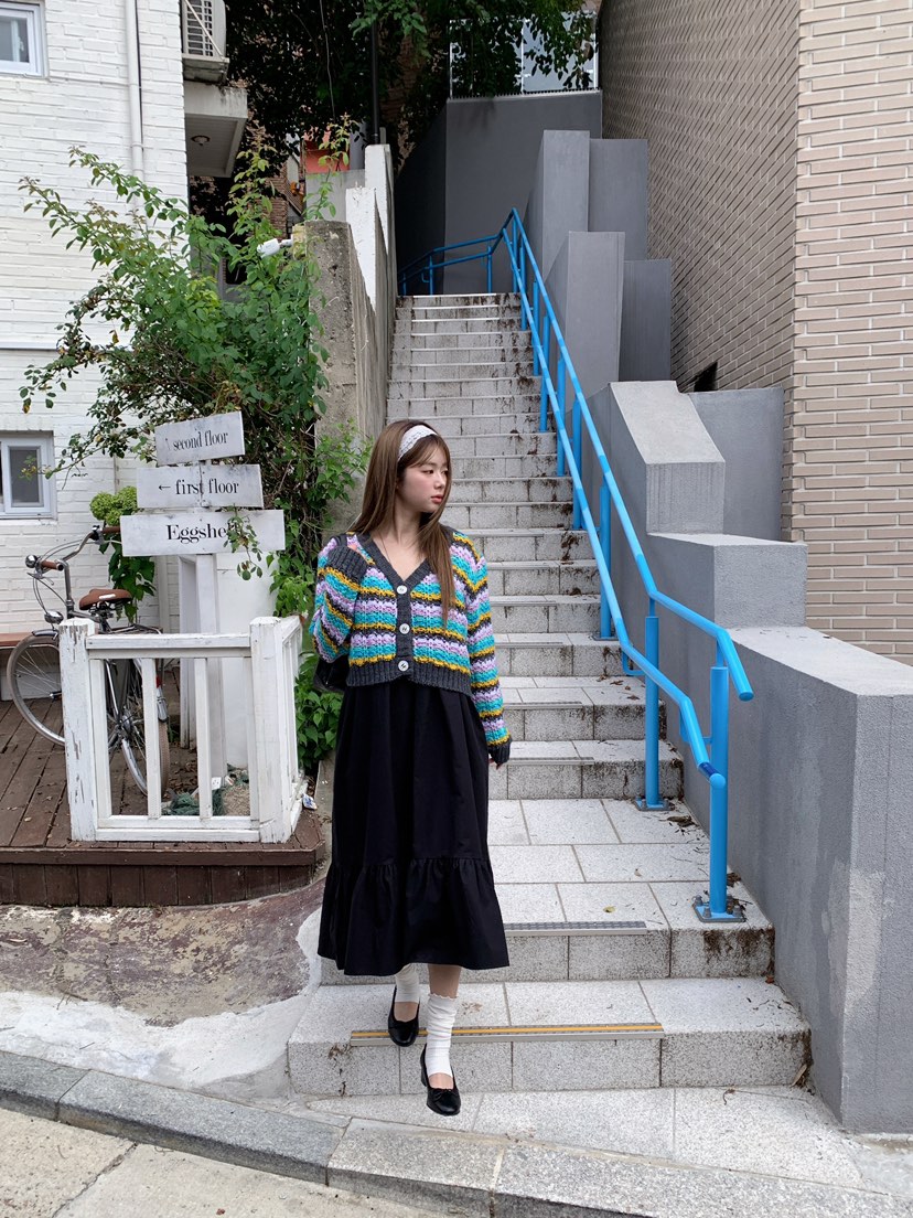 MAISONDEGLORY韓國代購女裝新品時尚熱賣推薦休閑針織衫開衫MAISONDEGLORY針織衫