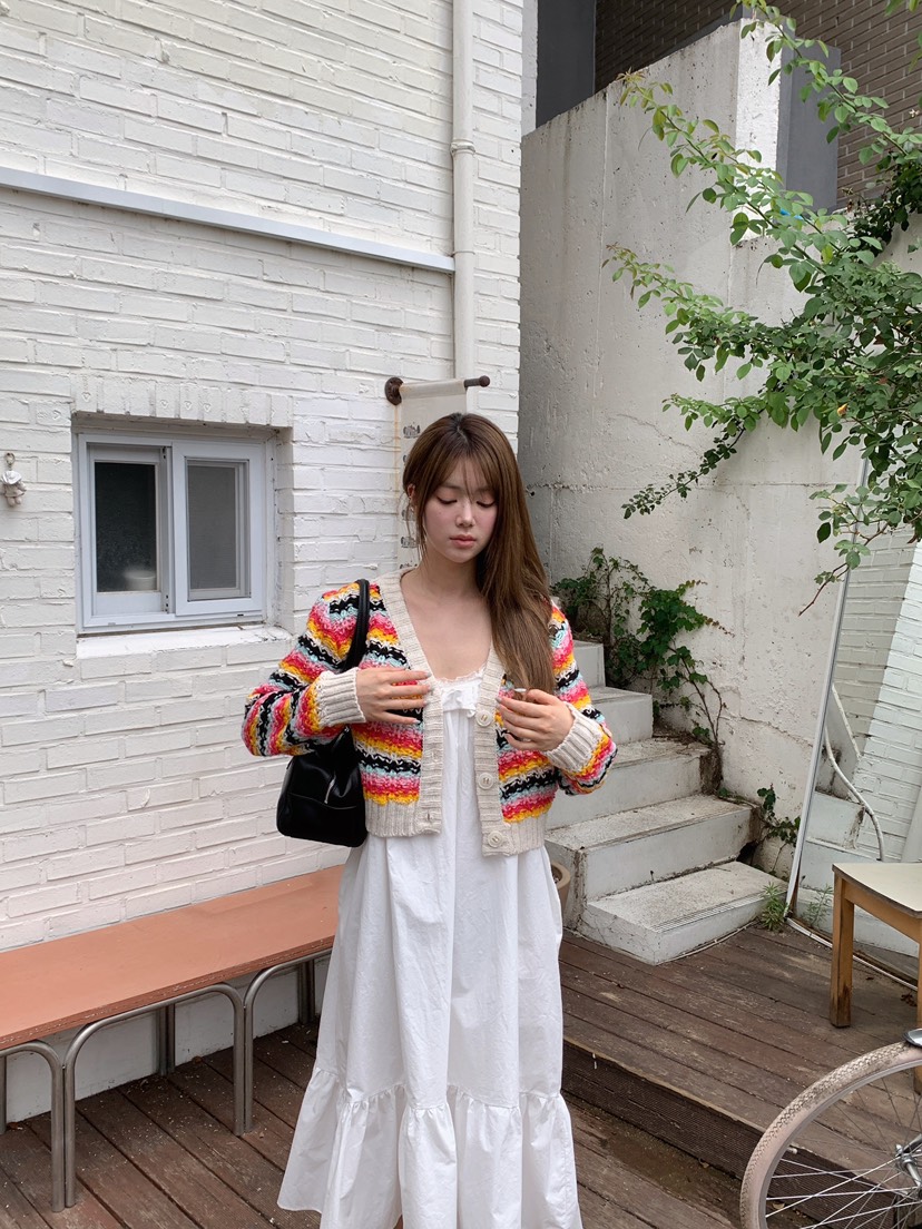 MAISONDEGLORY韓國代購女裝新品時尚熱賣推薦休閑針織衫開衫MAISONDEGLORY針織衫