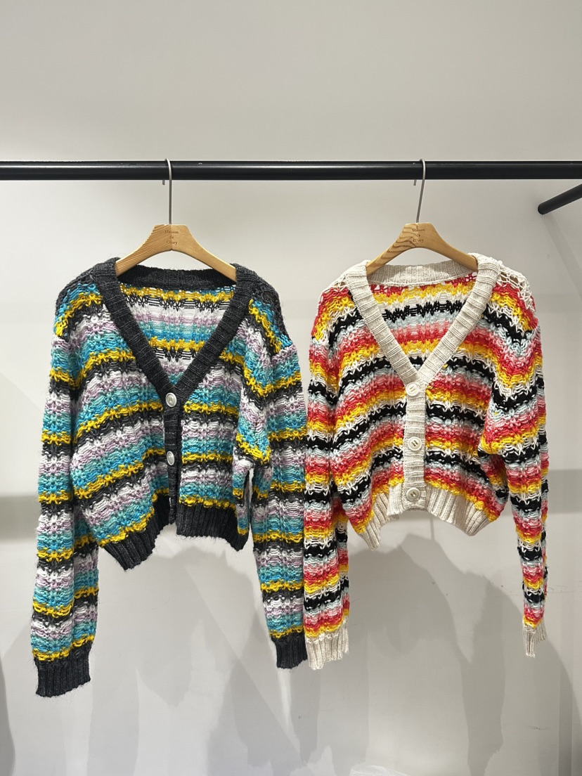 MAISONDEGLORY韓國代購女裝新品時尚熱賣推薦休閑針織衫開衫MAISONDEGLORY針織衫