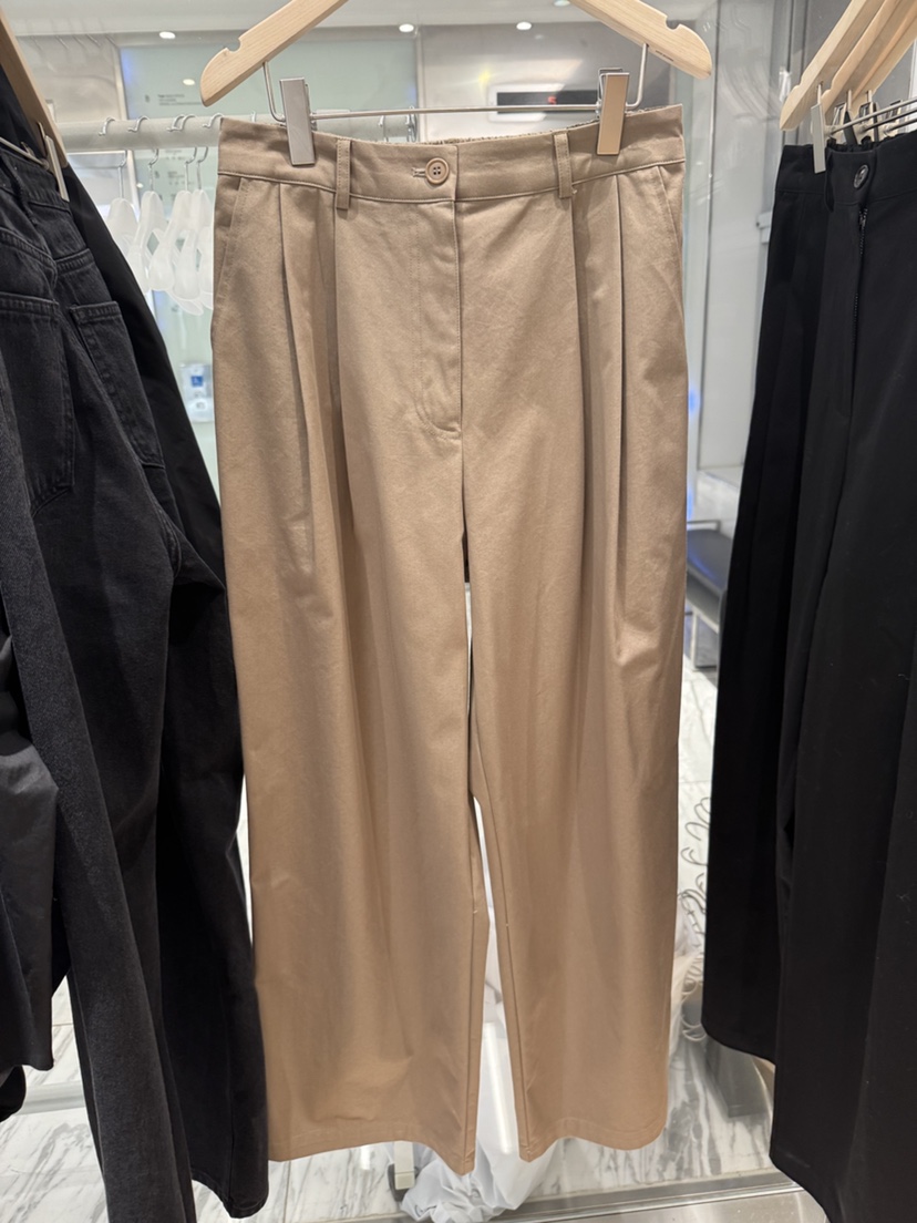 MONIQUE韓國代購女士新品真品時尚推薦熱賣人氣休閑褲條紋MONIQUE休閑褲圖色1