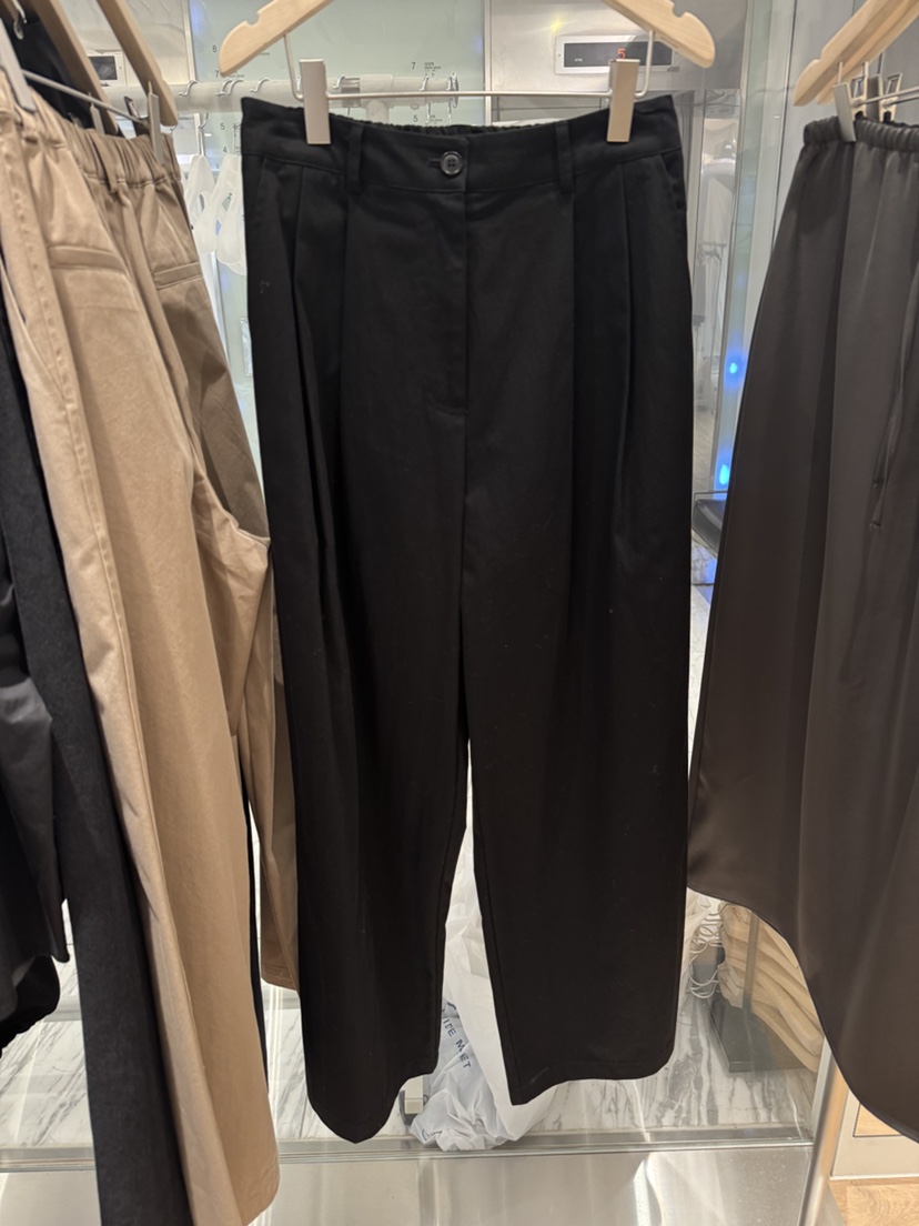 MONIQUE韓國代購女士新品真品時尚推薦熱賣人氣休閑褲條紋MONIQUE休閑褲圖色2