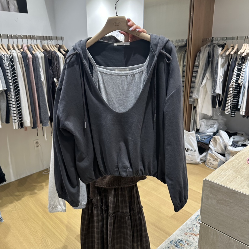 TIZZI韓國代購女士新品熱賣時尚真品推薦休閑人氣衛衣TIZZI衛衣圖色3