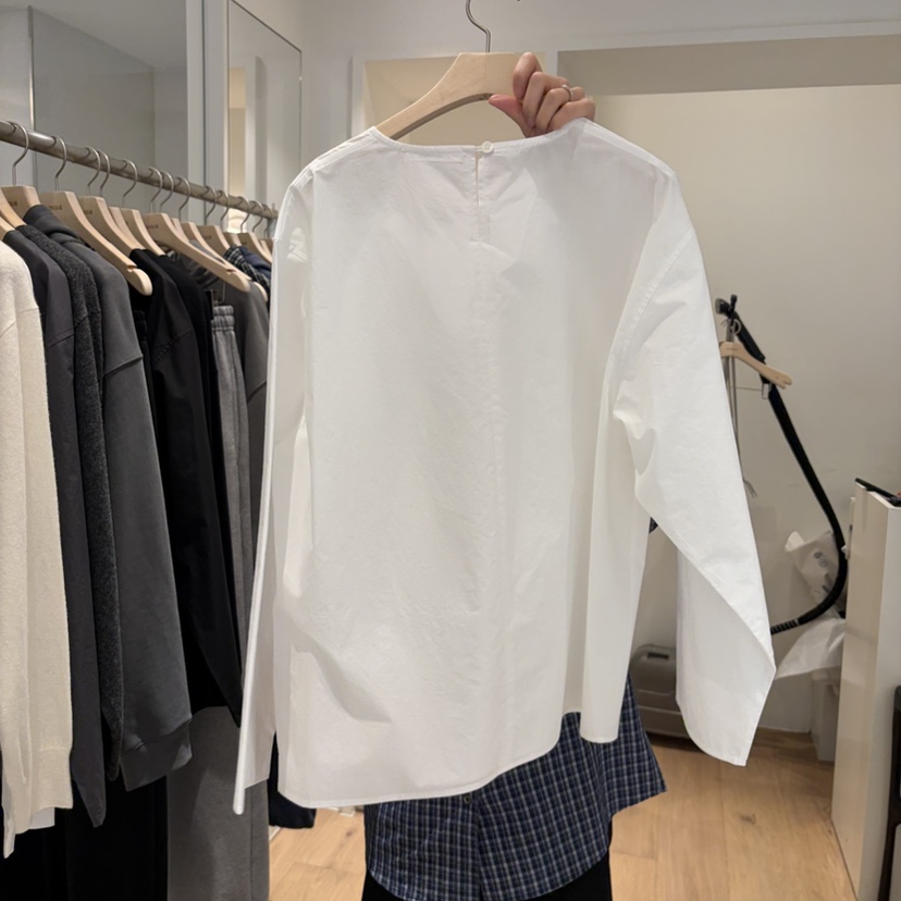 MONIQUE東大門直郵女裝新品推薦時尚真品休閑襯衫蕾絲衫棉MONIQUE襯衫/蕾絲衫