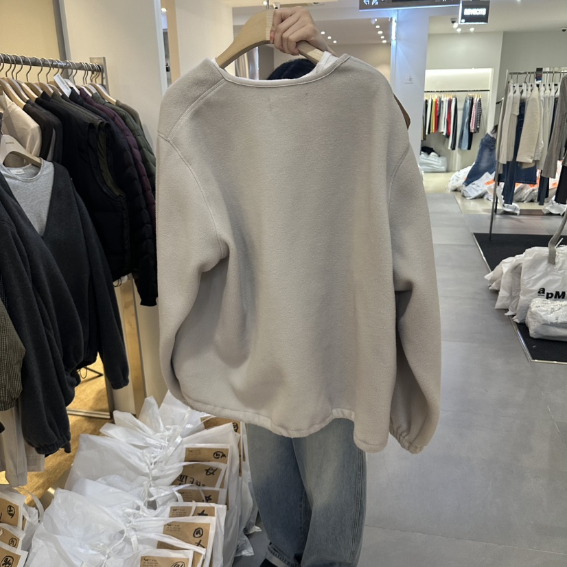 SELF SERVICE/MASOF東大門直郵女士新品時尚衛衣不含內搭羊毛SELF SERVICE/MASOF衛衣