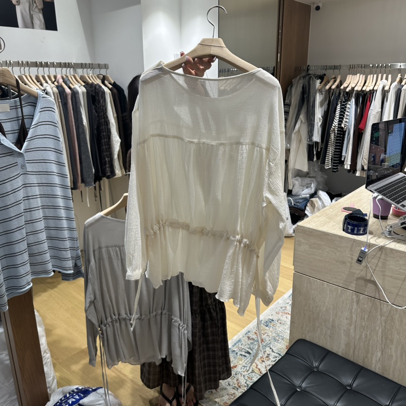 TIZZI東大門直郵女裝新品真品休閑推薦人氣熱賣襯衫蕾絲衫TIZZI襯衫/蕾絲衫