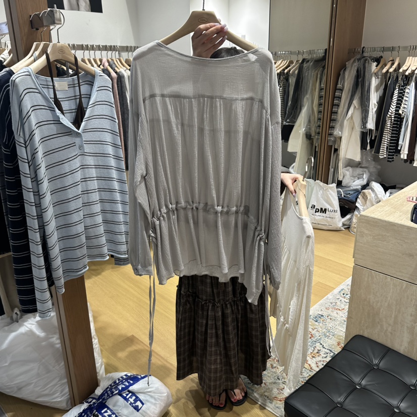 TIZZI東大門直郵女裝新品真品休閑推薦人氣熱賣襯衫蕾絲衫TIZZI襯衫/蕾絲衫圖色1