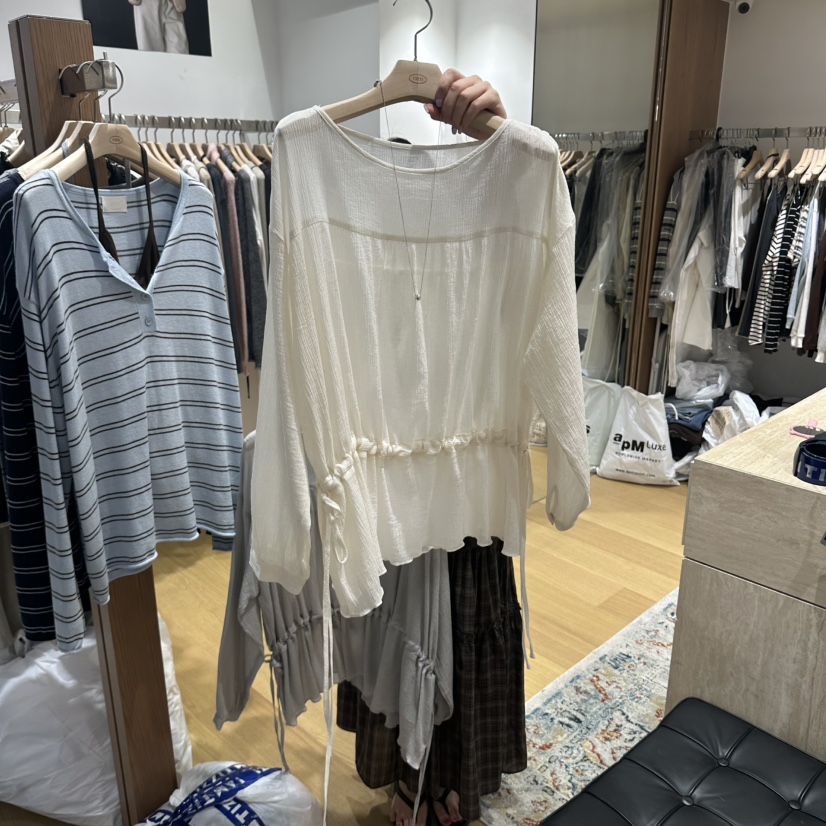 TIZZI東大門直郵女裝新品真品休閑推薦人氣熱賣襯衫蕾絲衫TIZZI襯衫/蕾絲衫圖色2