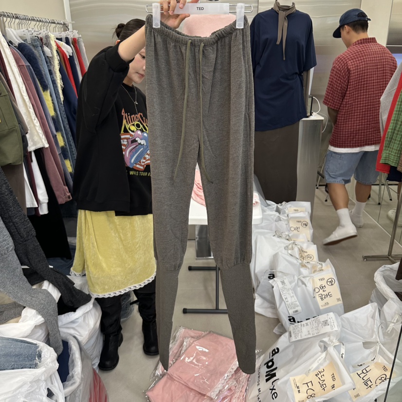 TED韓國代購女裝新款時尚熱賣人氣真品推薦休閑休閑褲保暖TED休閑褲圖色3