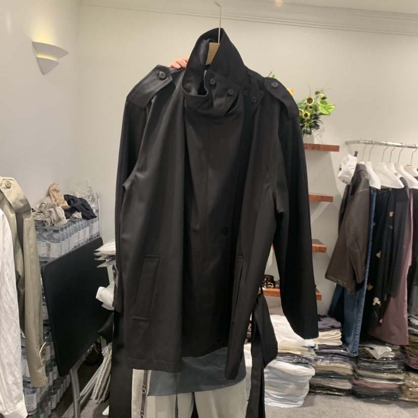THE HOME PAGE韓國直郵女裝新品熱賣時尚休閑夾克含腰帶THE HOME PAGE夾克圖色2