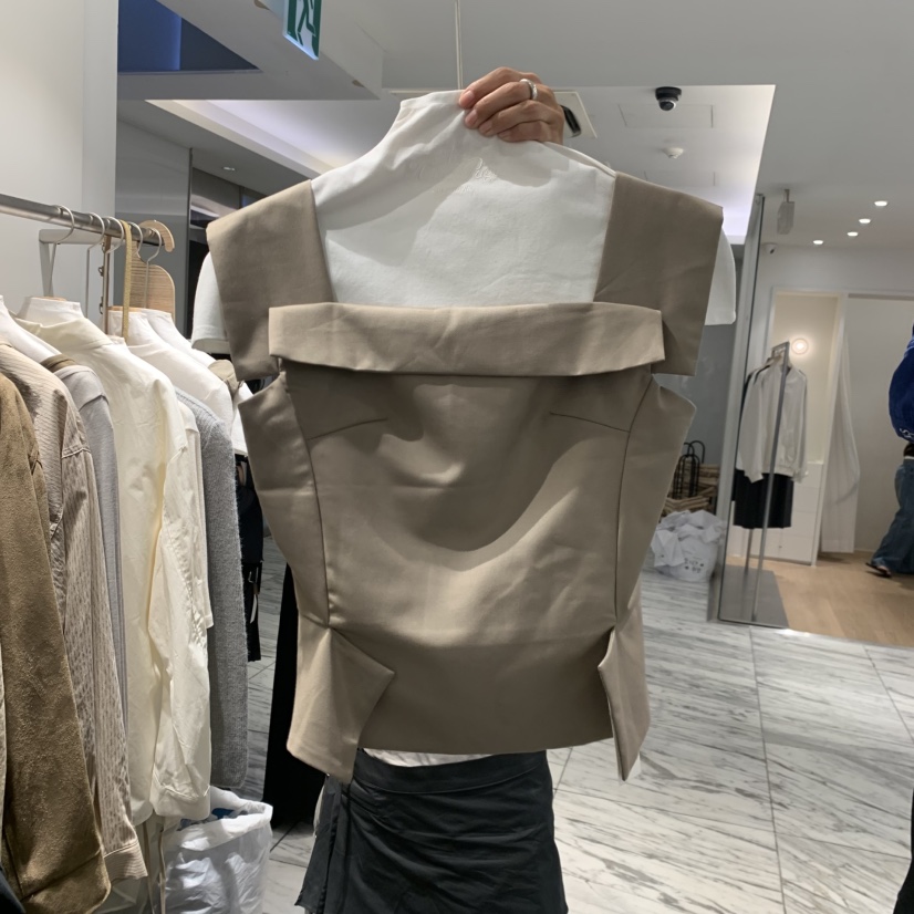 THE HOME PAGE韓國代購女裝新品推薦人氣真品休閑吊帶背心THE HOME PAGE吊帶/背心圖色1