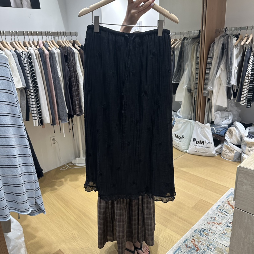 TIZZI韓國直郵女士新款熱賣休閑推薦時尚人氣真品長裙TIZZI長裙圖色2