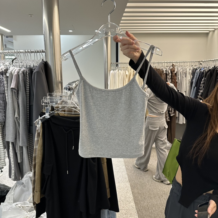 VIRKIN韓國代購女裝新品熱賣推薦真品人氣時尚休閑吊帶背心VIRKIN吊帶/背心圖色2