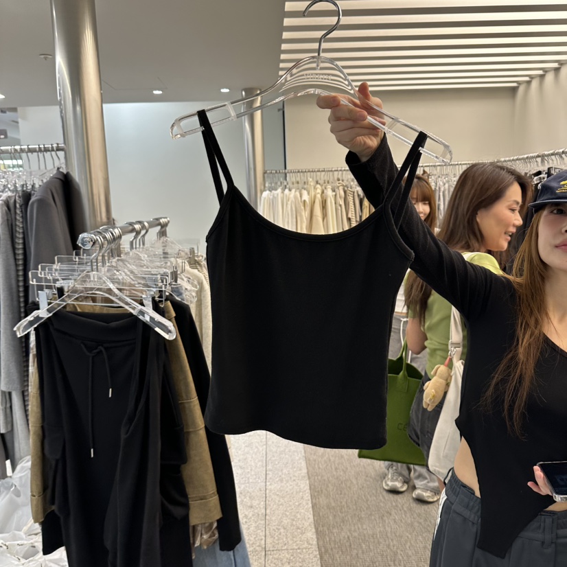 VIRKIN韓國代購女裝新品熱賣推薦真品人氣時尚休閑吊帶背心VIRKIN吊帶/背心圖色3