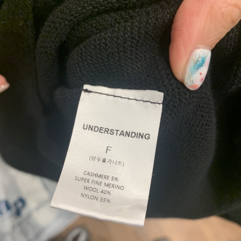 UNDERSTANDING韓國代購女士新品時尚人氣推薦休閑真品針織衫UNDERSTANDING針織衫