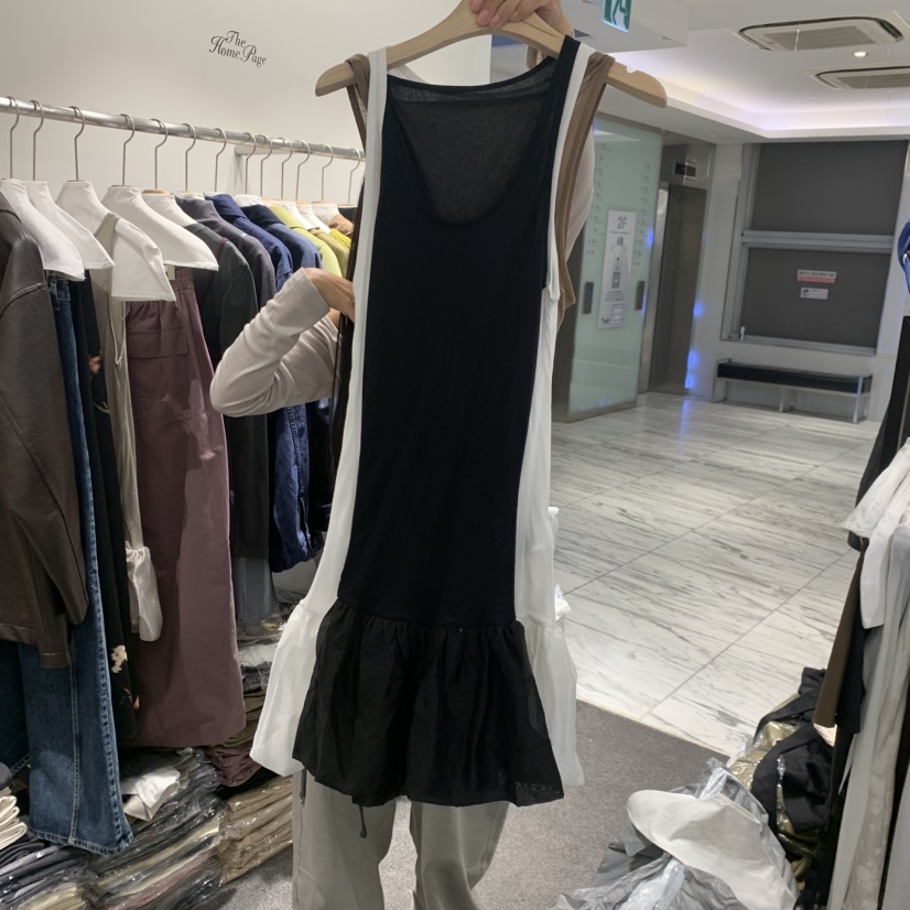 THE HOME PAGE韓國代購女裝新品真品熱賣推薦時尚連衣裙THE HOME PAGE連衣裙圖色2
