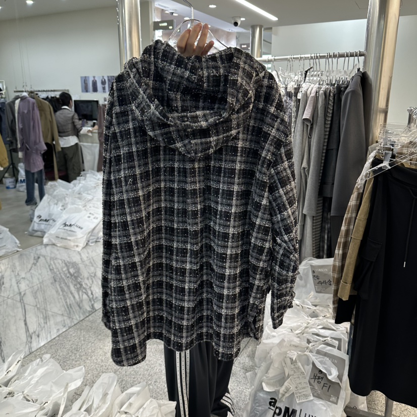 VIRKIN東大門直郵女士新品人氣真品時尚休閑襯衫蕾絲衫格子VIRKIN襯衫/蕾絲衫