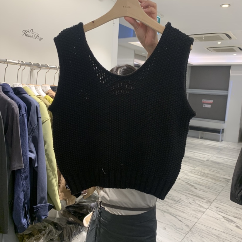 THE HOME PAGE東大門代購女士新品真品時尚休閑吊帶背心THE HOME PAGE吊帶/背心圖色2