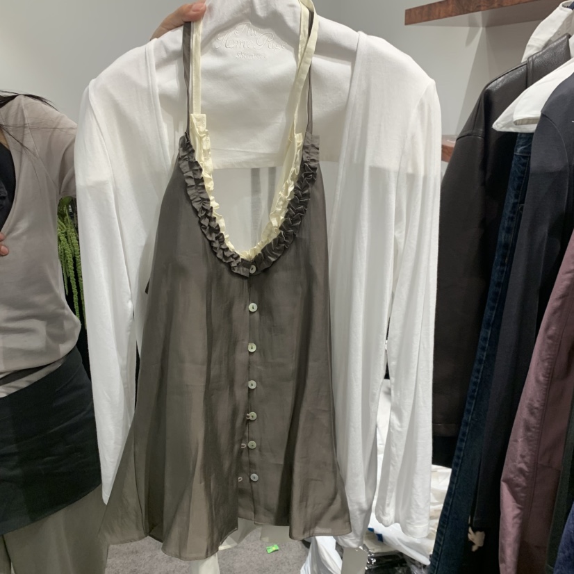 THE HOME PAGE韓國代購女裝新品真品推薦熱賣人氣吊帶背心THE HOME PAGE吊帶/背心圖色2