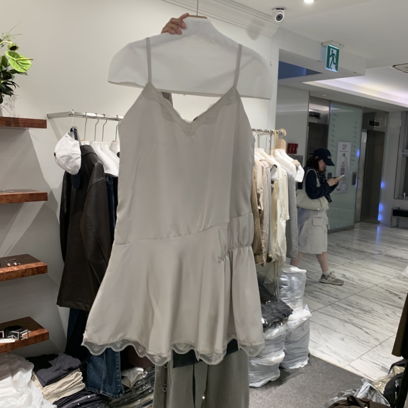 THE HOME PAGE韓國代購女士新品熱賣連衣裙不含內搭蕾絲THE HOME PAGE連衣裙圖色3