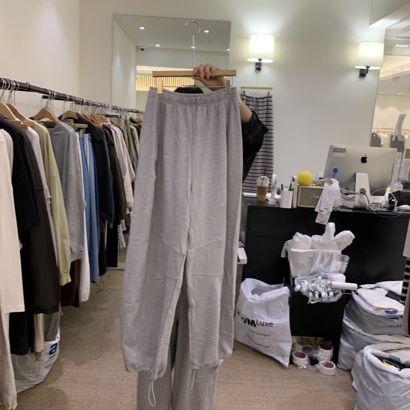 BREEZE韓國代購女士新品真品休閑時尚熱賣人氣推薦休閑褲BREEZE休閑褲圖色2灰
