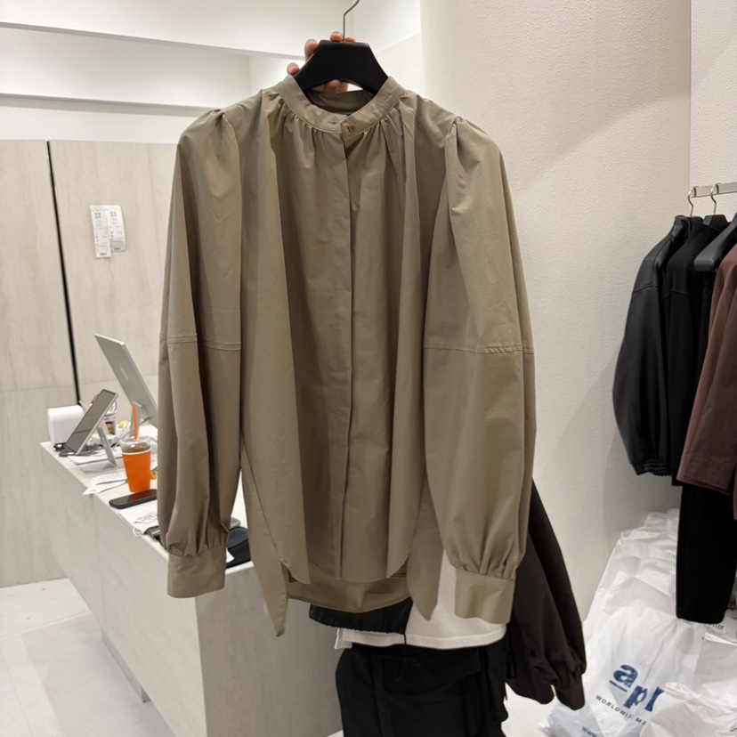 ETTER東大門代購女士新品真品熱賣人氣襯衫蕾絲衫蓬松褶皺ETTER襯衫/蕾絲衫圖色4