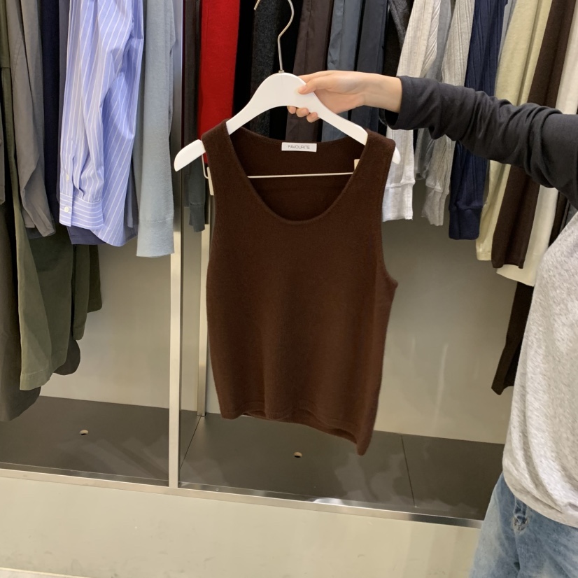 FAVE/FAVOURITE東大門直郵女士新款真品人氣時尚吊帶背心FAVE/FAVOURITE吊帶/背心圖色3棕色