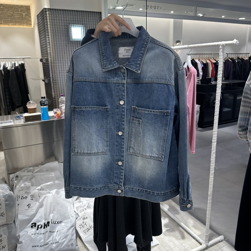 FLEEK韓國代購女裝新款熱賣真品人氣休閑時尚推薦夾克Fleek夾克圖色1