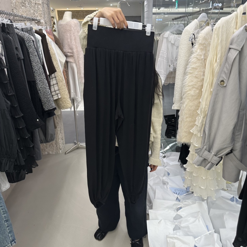 GLASS韓國直郵女士新款休閑真品時尚人氣熱賣推薦休閑褲GLASS休閑褲