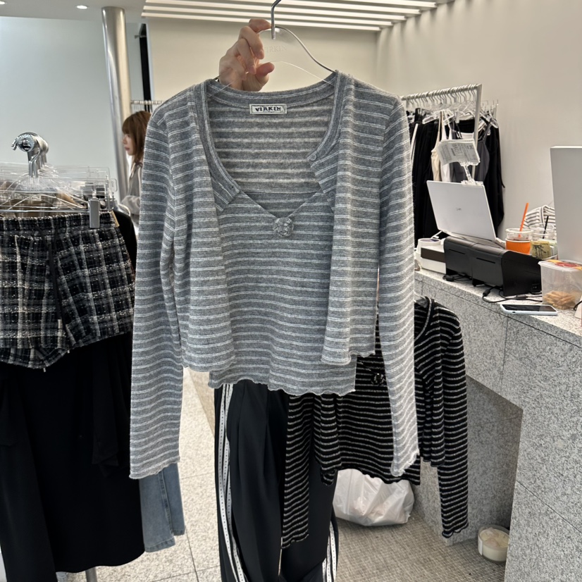 VIRKIN東大門直郵女士新品休閑人氣真品時尚熱賣套裝套裝VIRKIN套裝圖色2