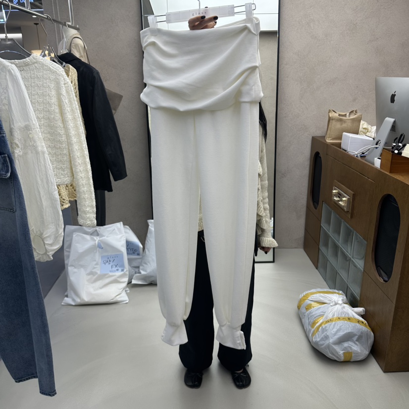 GLASS韓國直郵女裝新款人氣熱賣時尚休閑真品推薦裙褲紐扣GLASS裙褲圖色1