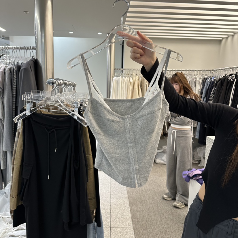 VIRKIN東大門直郵女裝新款休閑真品推薦人氣熱賣吊帶背心VIRKIN吊帶/背心圖色1