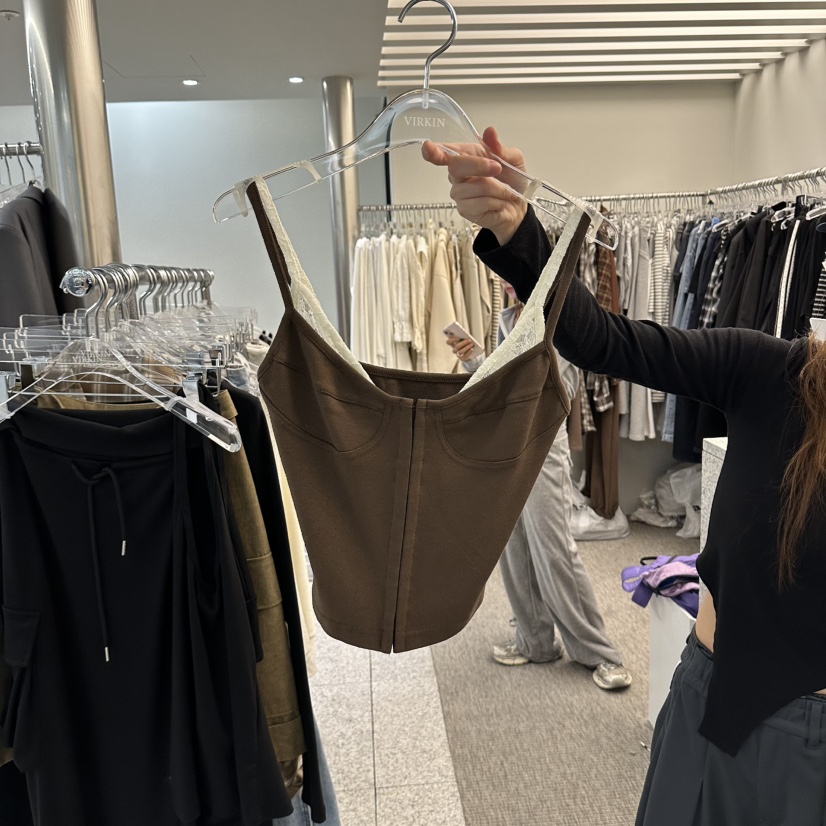 VIRKIN東大門直郵女裝新款休閑真品推薦人氣熱賣吊帶背心VIRKIN吊帶/背心圖色2