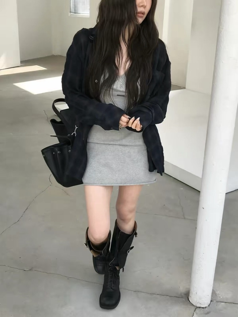 T STOR-티스토리-OT東大門直郵女士新款人氣襯衫蕾絲衫格子T STOR-2件起襯衫/蕾絲衫