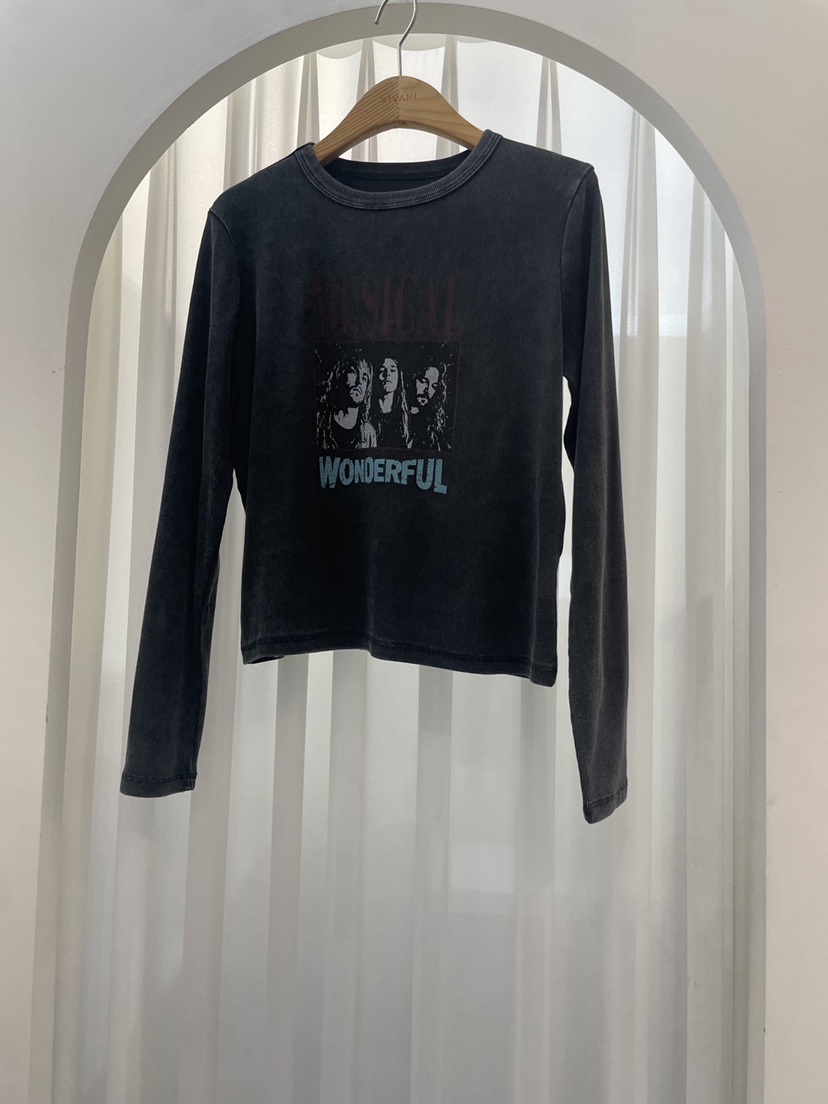 T STOR-티스토리-OT東大門代購女裝新款推薦熱賣長袖T恤T STOR-2件起長袖T恤圖色3