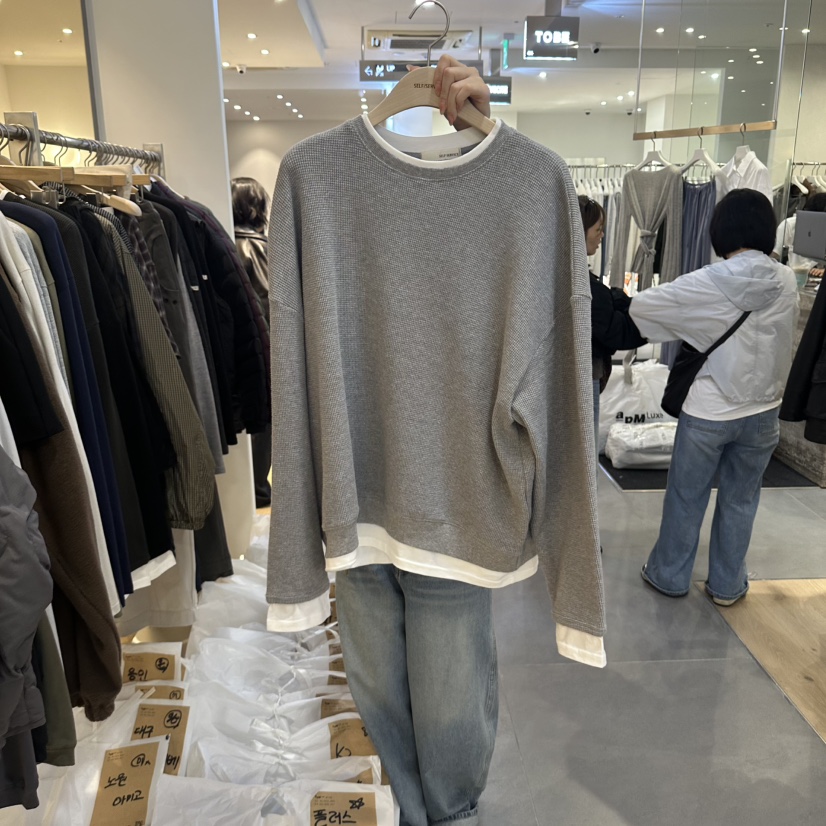 SELF SERVICE/MASOF東大門實拍女裝新品熱賣休閑人氣衛衣SELF SERVICE/MASOF衛衣圖色1