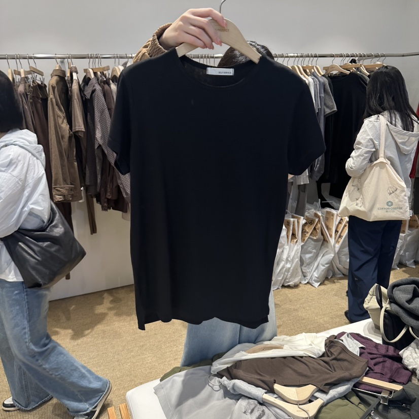 SELF SERVICE/MASOF東大門實拍女裝新款推薦真品人氣T恤SELF SERVICE/MASOFT恤圖色5