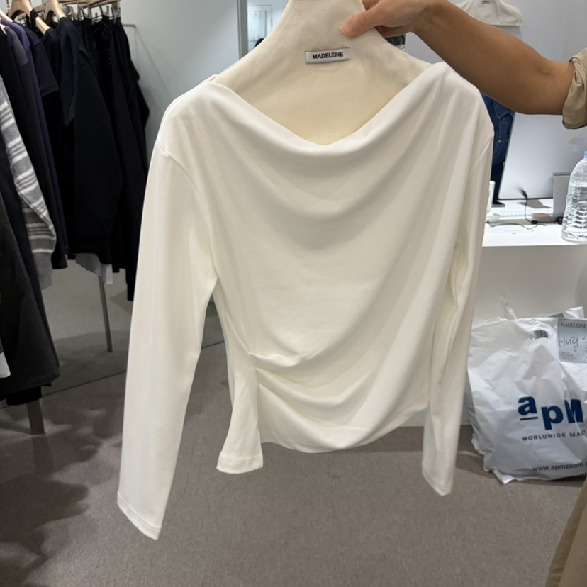MADELEINE東大門代購女裝新品人氣時尚熱賣休閑推薦長袖T恤MADELEINE長袖T恤圖色2