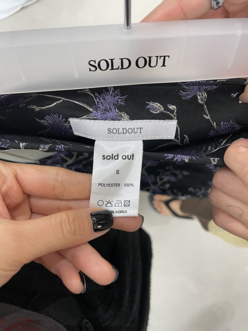 SOLD OUT韓國直郵女裝新品時尚人氣推薦休閑真品熱賣短裙SOLD OUT短裙
