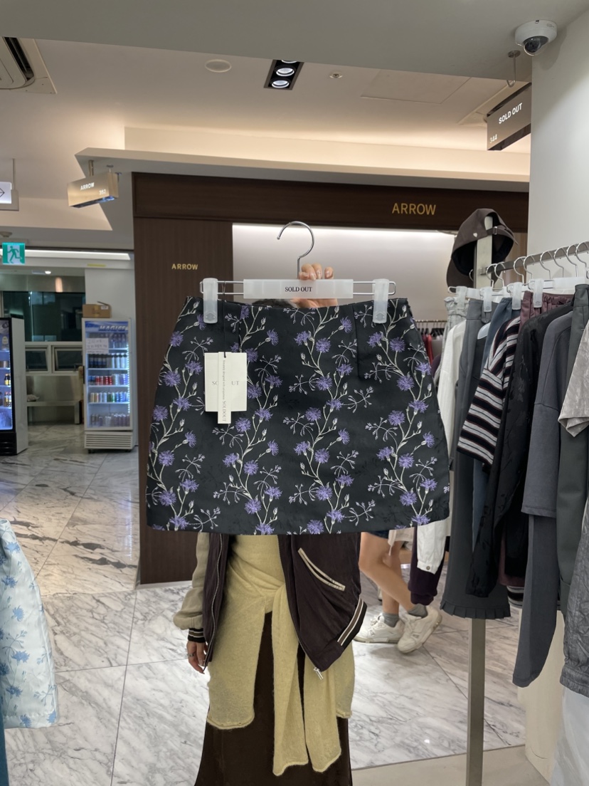 SOLD OUT韓國直郵女裝新品時尚人氣推薦休閑真品熱賣短裙SOLD OUT短裙圖色1